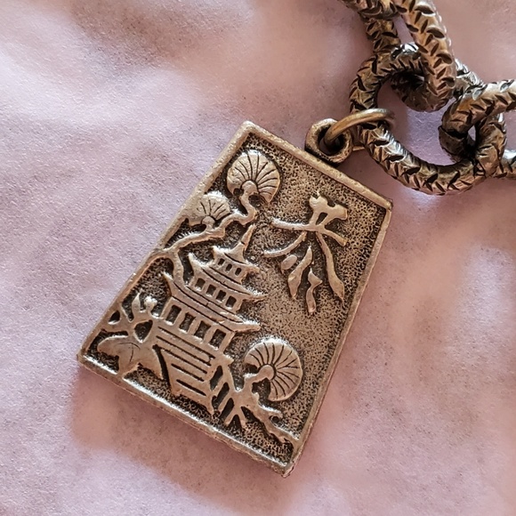 🚫sold Vintage Buddhist Charm   Bracelet - Picture 3 of 8